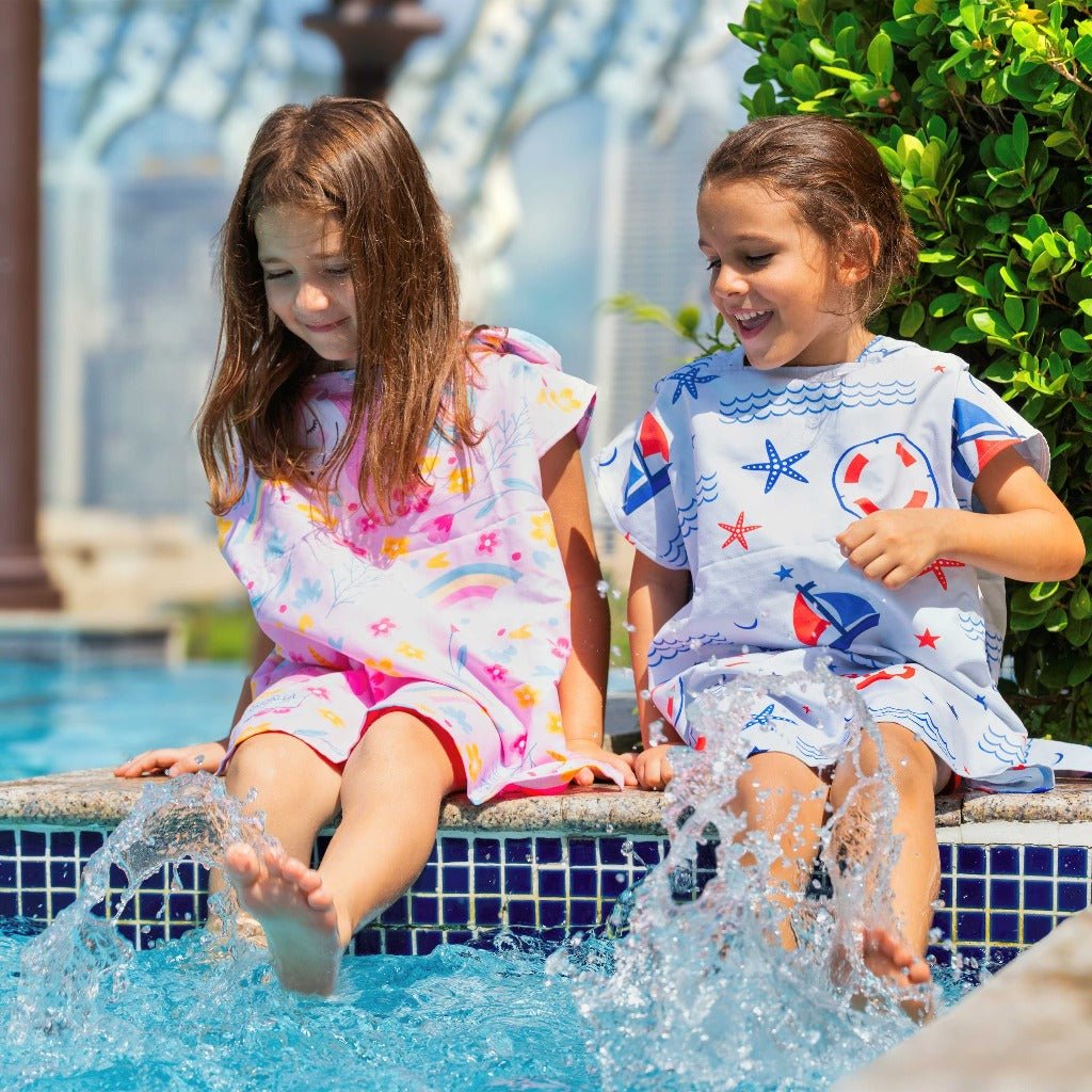 Kids Beach Poncho - Sailor&